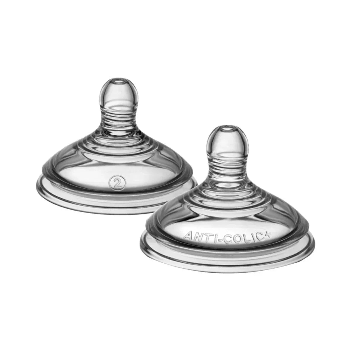 Tommee Tippee Advanced Anti Colic Baby Bottle Medium Flow Teats 3+ months Pack of 2