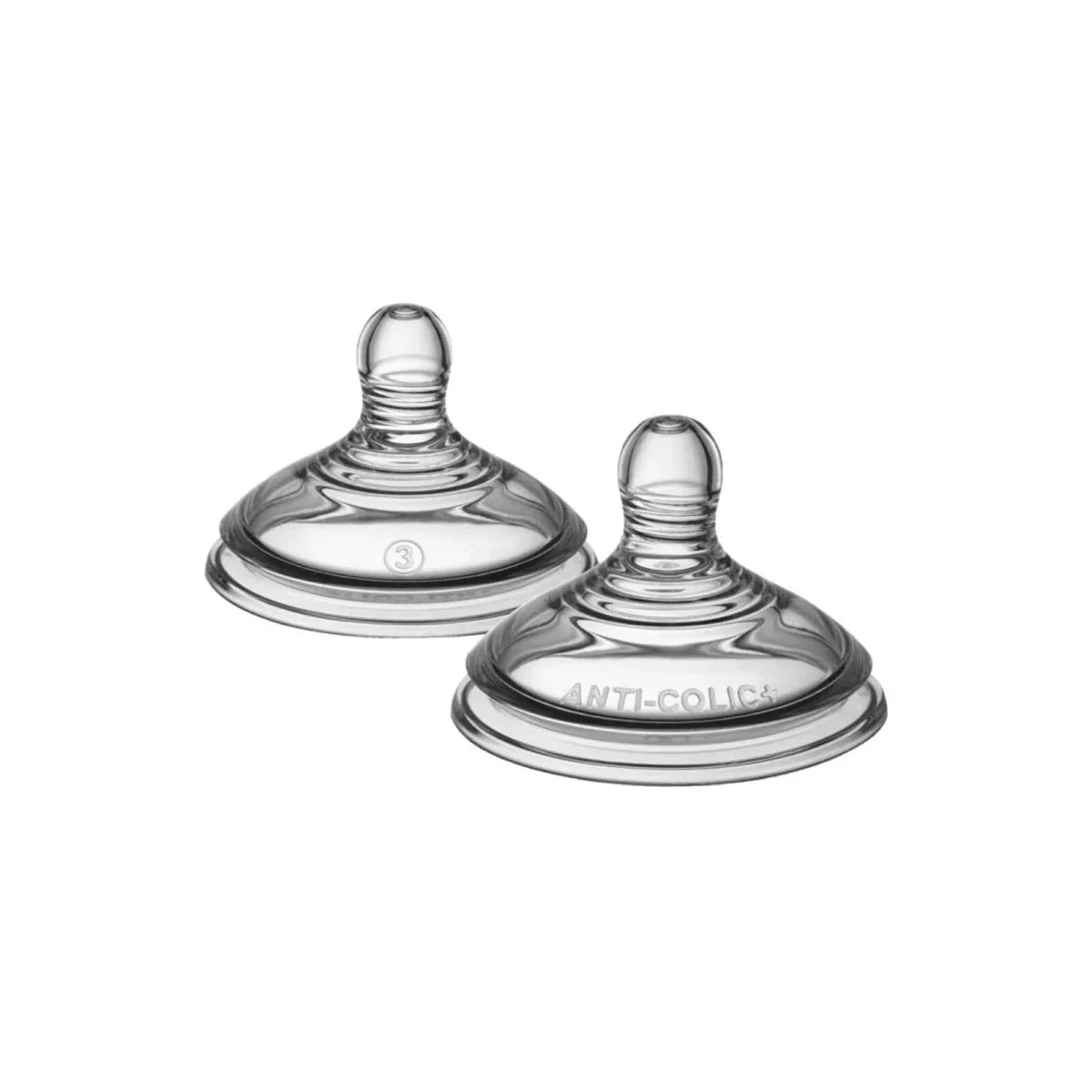 Tommee Tippee Advanced Anti Colic Baby Bottle Fast Flow Teats 6+ months Pack of 2