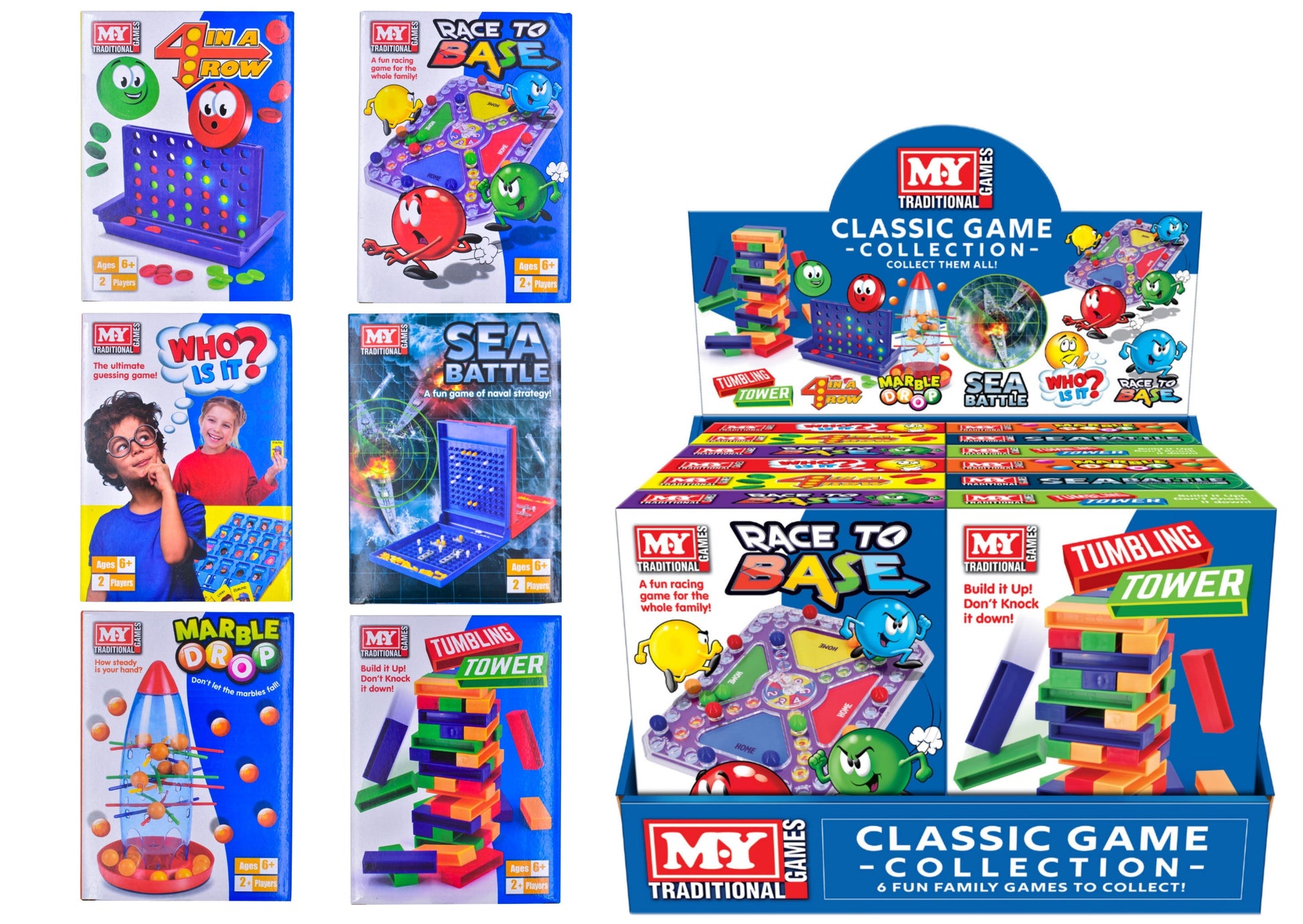 6 Assorted Games