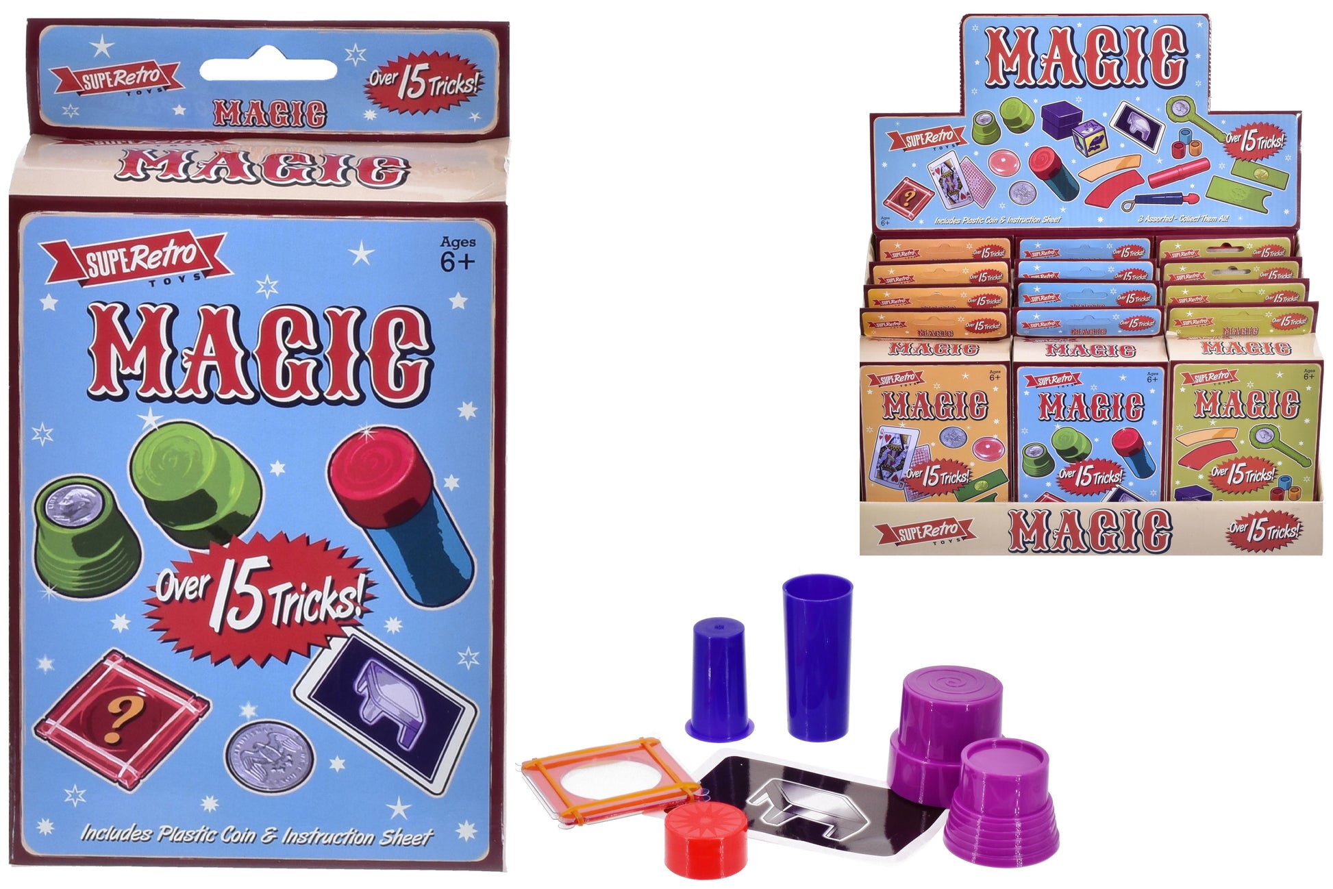 15 Magic Tricks Assortment