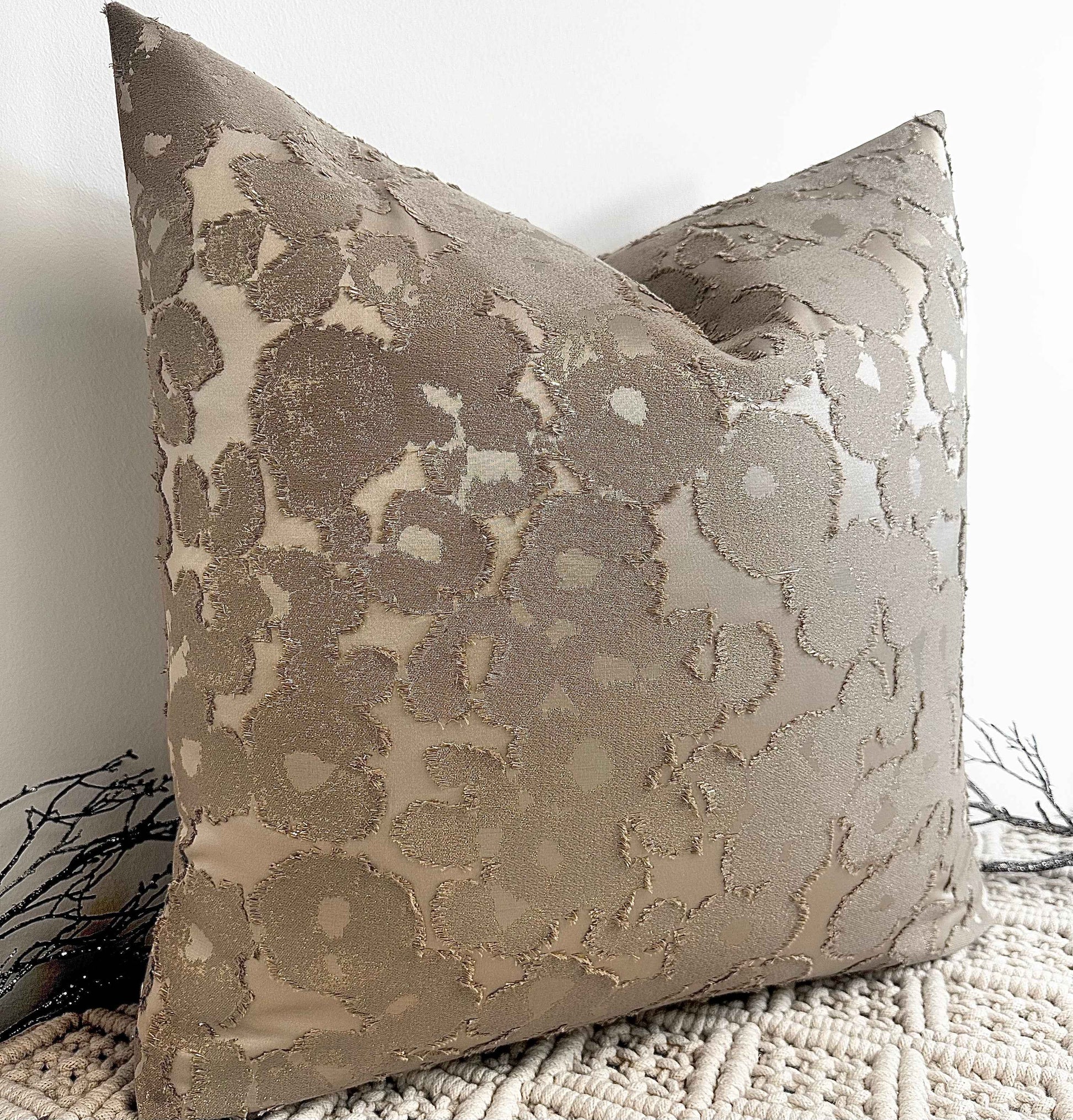 The Couture Cushion - The Taupe Lucye - Style No. 99
