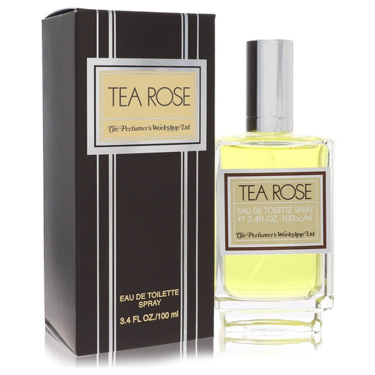 Tea Rose Eau De Toilette Spray by Perfumers Workshop 3.4 oz / 100 ml for Women