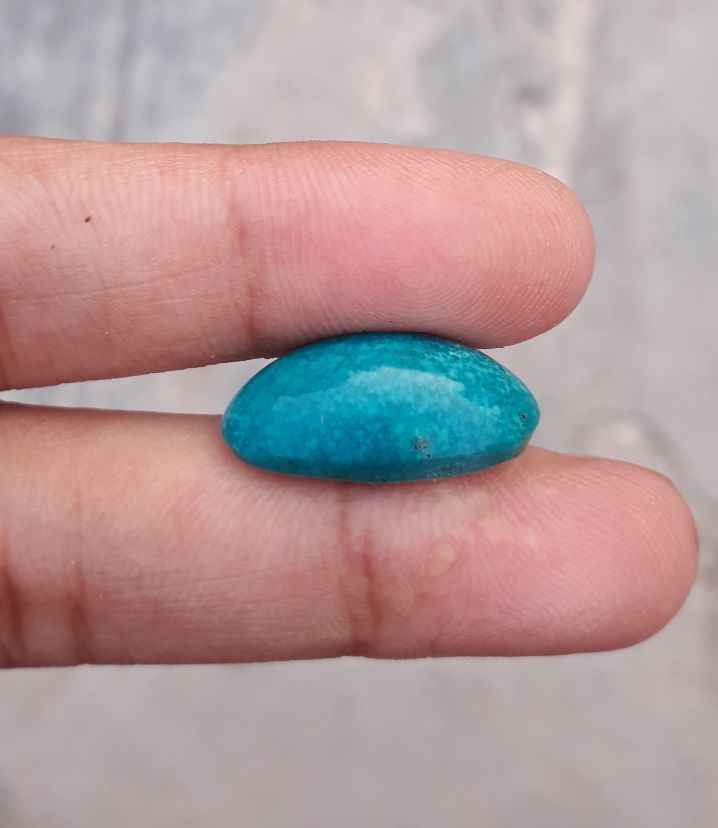 Natural Teal Green Turquoise  - Green Turquoise - 12ct- 20x11mm