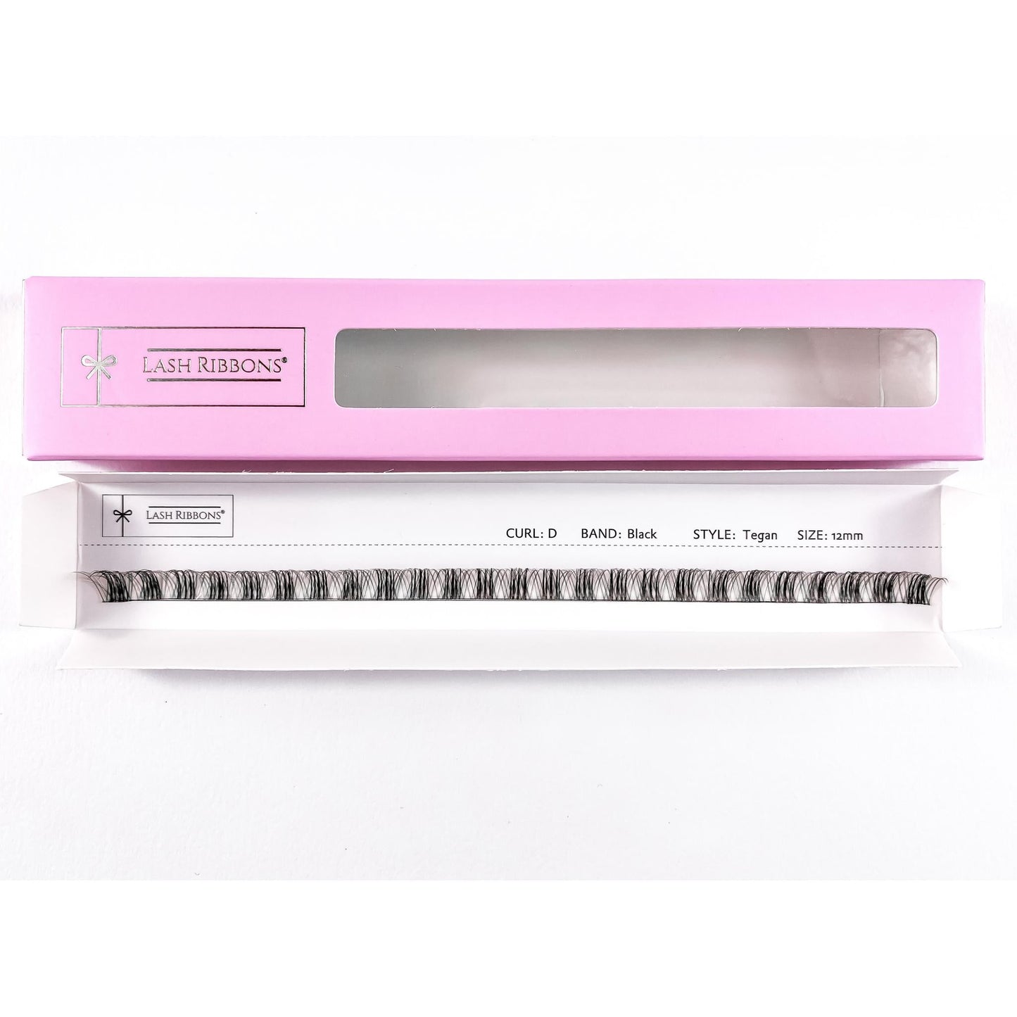 3D 'C' Curl Black / Brown Lash Ribbons® Starter Kit (With Clear Lash Bond)