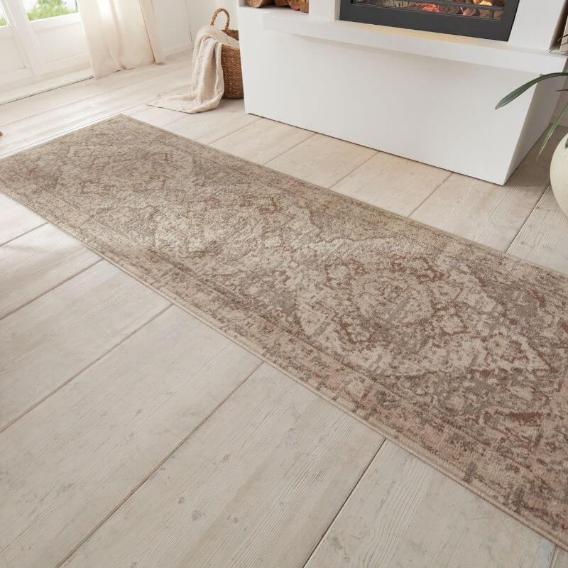 Terrain Designer Shortpile Rug – Medallion Design
