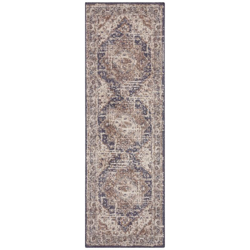 Terrain Designer Shortpile Rug – Medallion Design