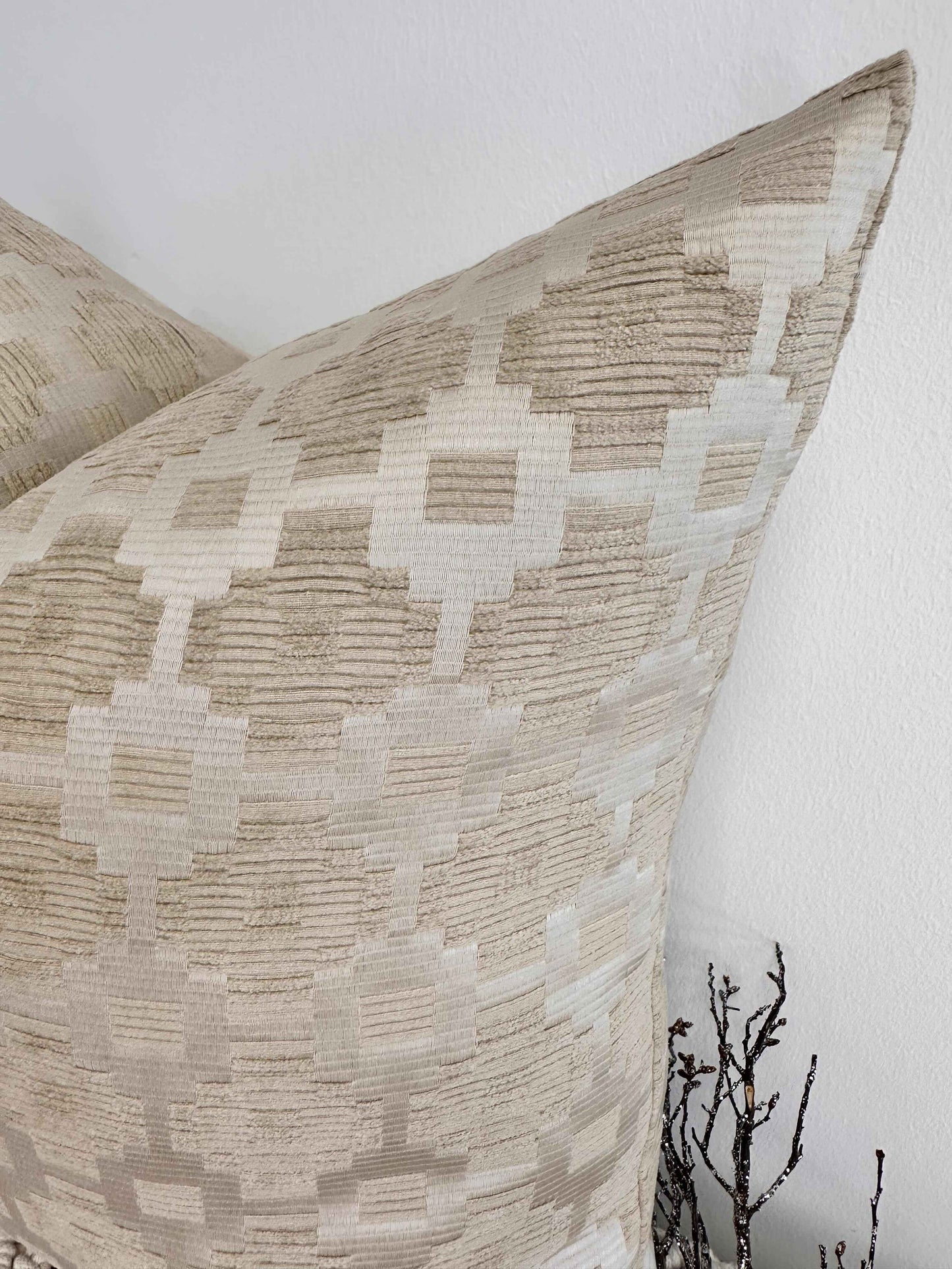 The Couture Cushion - The Beige Attico Style No. 177