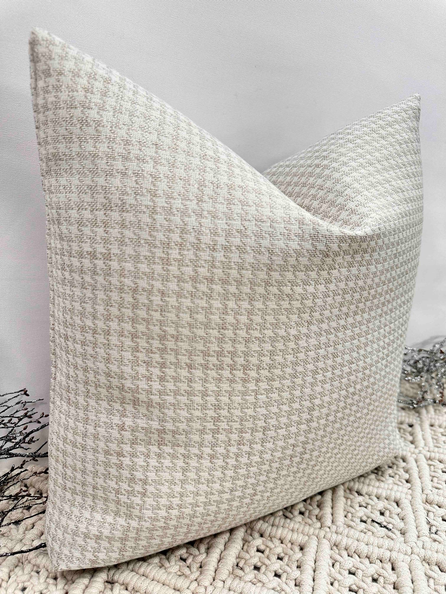 The Couture Cushion - The Beige Ria Style No. 185