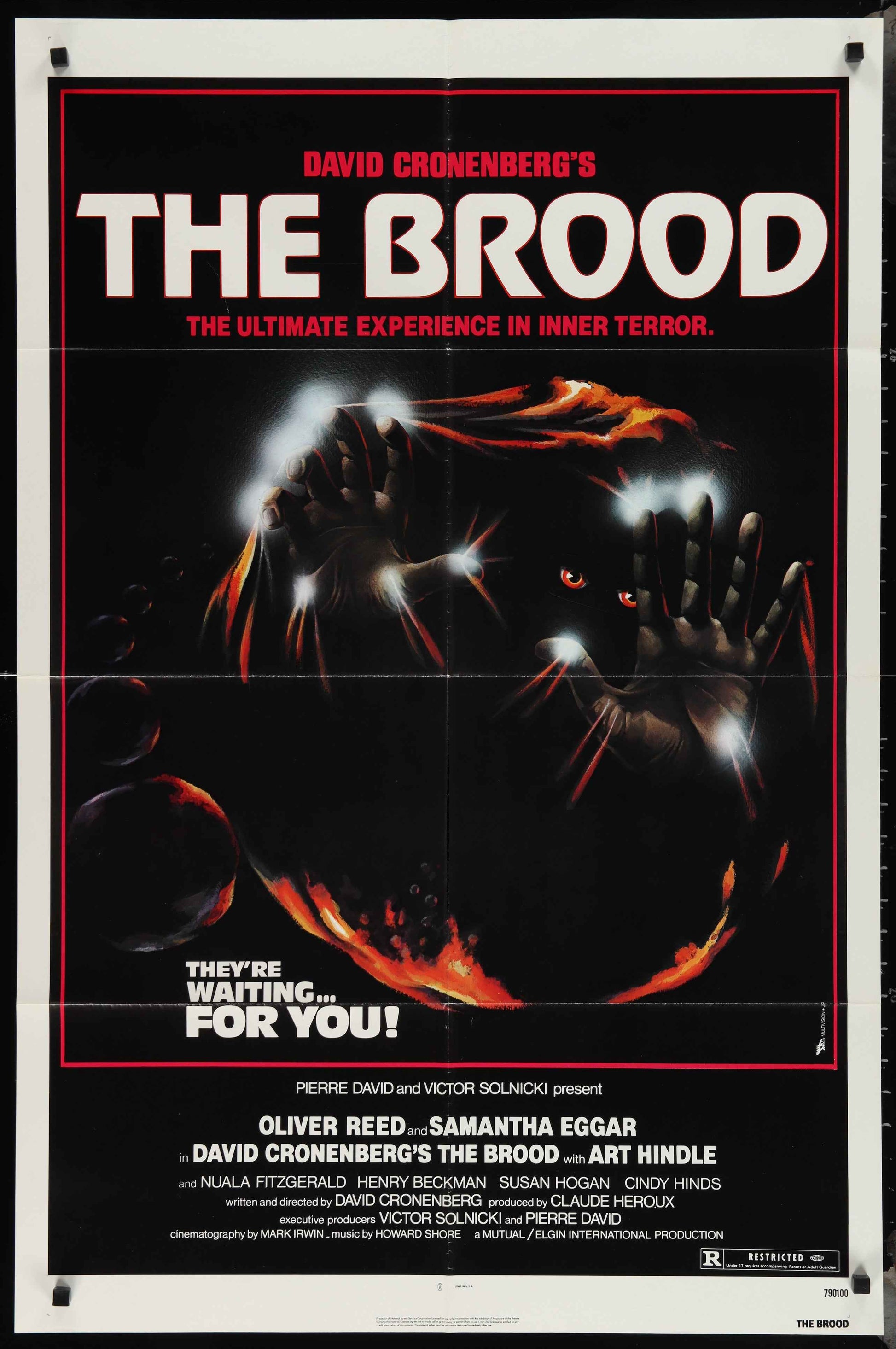 The Brood (1979) Original US One Sheet Movie Poster