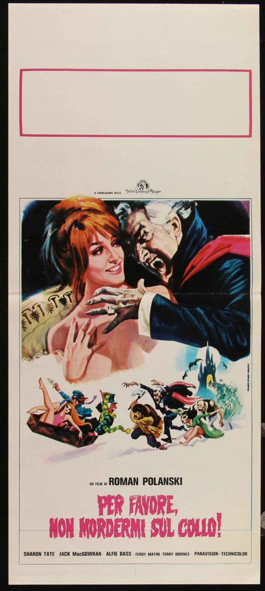 The Fearless Vampire Killers (1970s RR) Original Italian Locandina Movie Poster