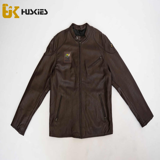 Leather Moto Jacket - The Mondsee