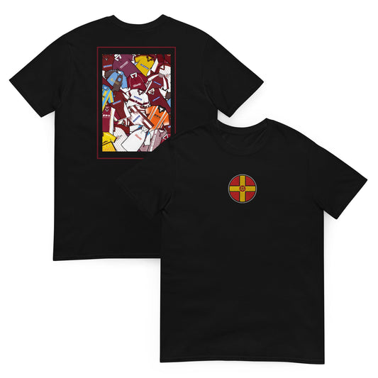 Northamptonshire Flag & Northampton Retro Shirts Unisex T-Shirt