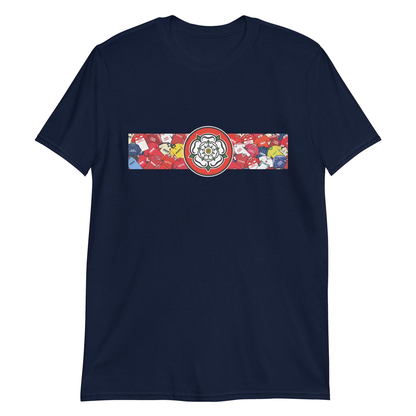 Barnsley Yorkshire Rose Retro Football Unisex T-Shirt