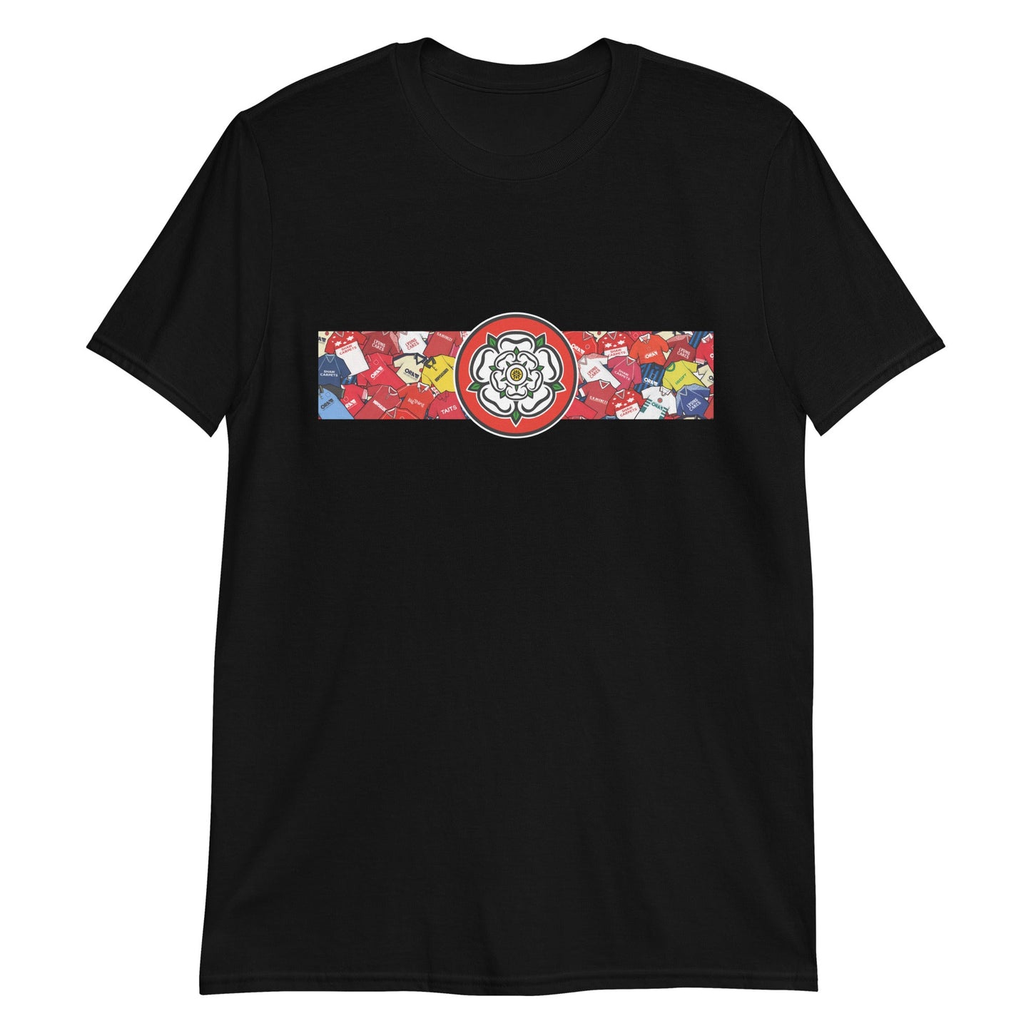 Barnsley Yorkshire Rose Retro Football Unisex T-Shirt