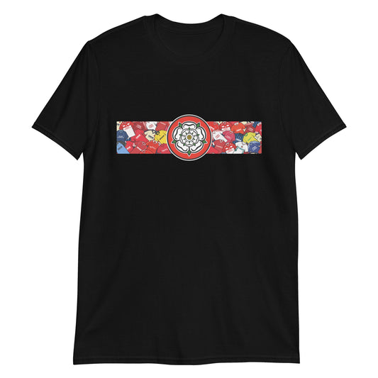 Barnsley Yorkshire Rose Retro Football Unisex T-Shirt