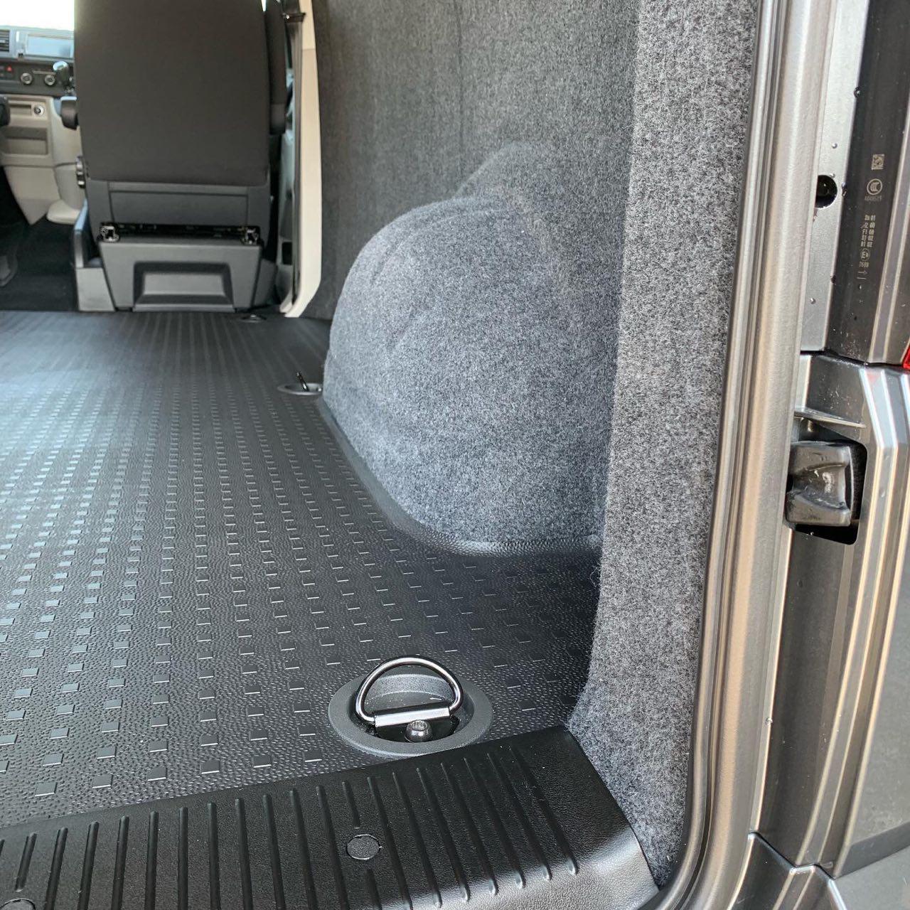 For VW T6.1 Transporter V2 Rear Tailgate Threshold Cover Full Length Plastic | Van-X