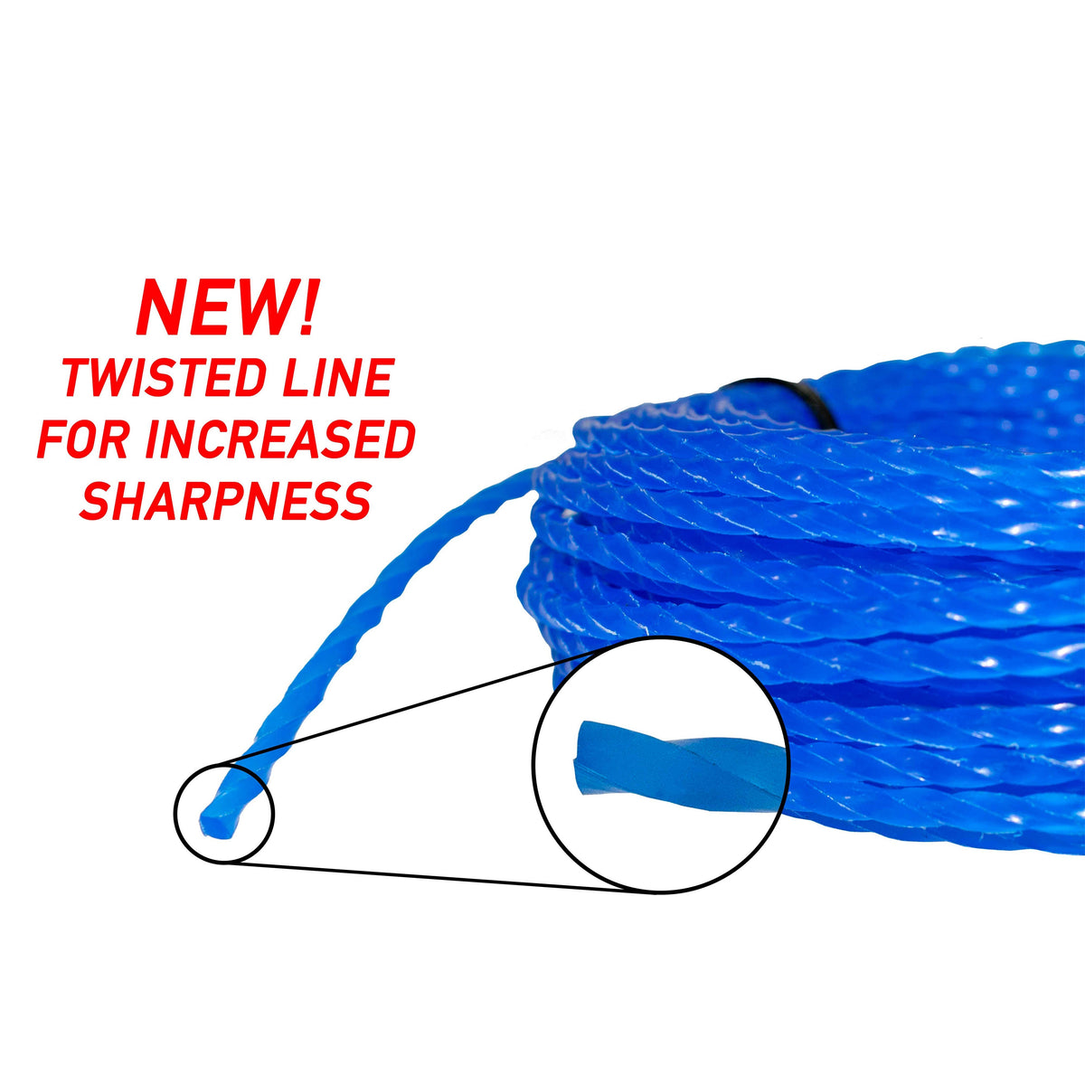 Strimmer Line Blue Twist 3.0mm x 15m
