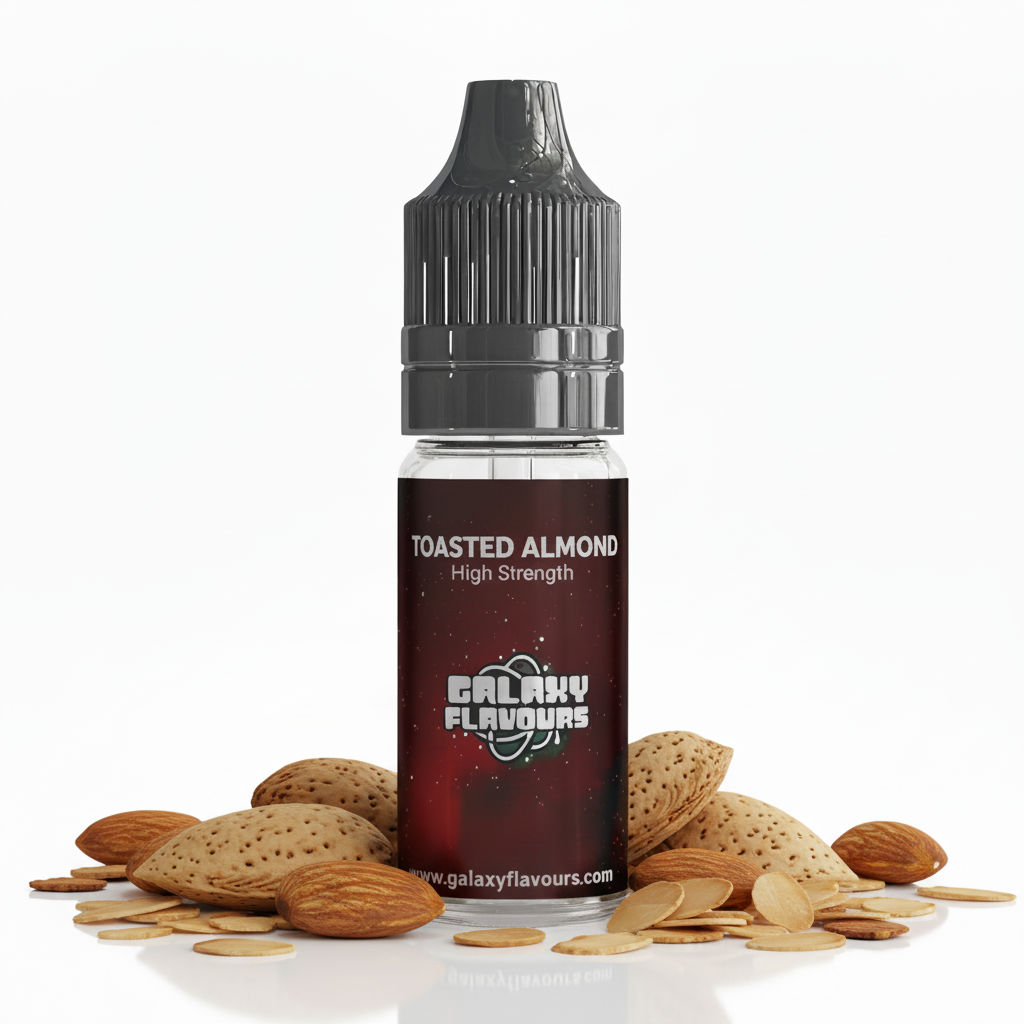 Toasted Almond Food Flavouring Concentrate – Professional High Strength – 10ml