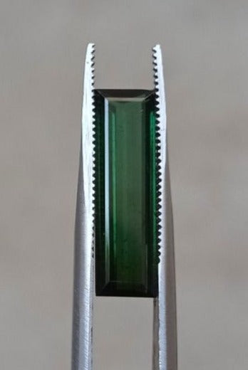 4.7ct Natural Dark Green Tourmaline Gemstone - October Birthstone