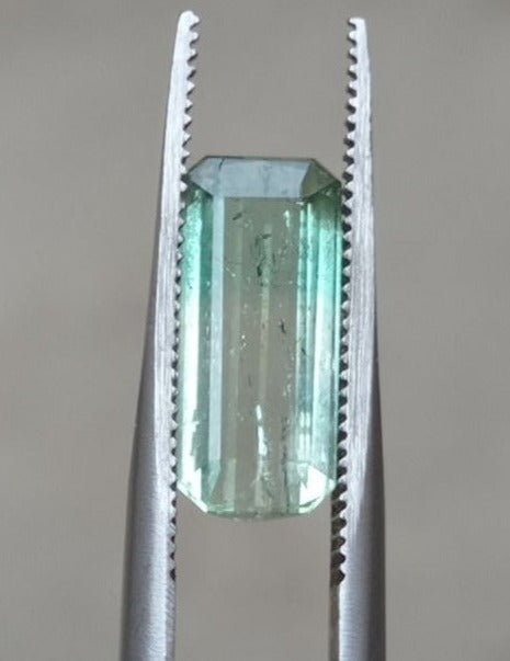 2.7ct Natural Bi-Color Tourmaline Gemstone - October Birthstone - 13x6x4mm