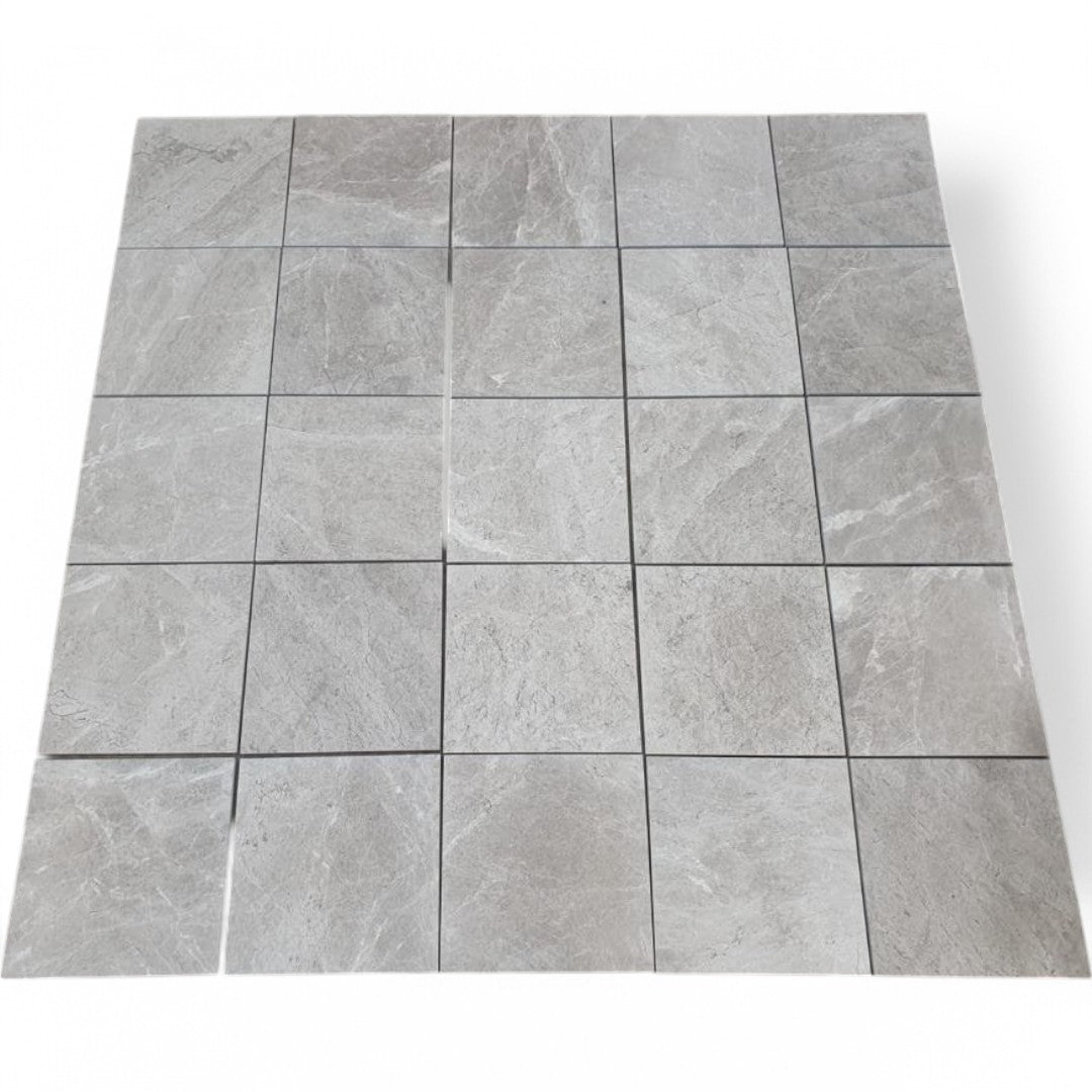 Tundra Honed Marble Tiles 610x610 - Elegant Stone Design