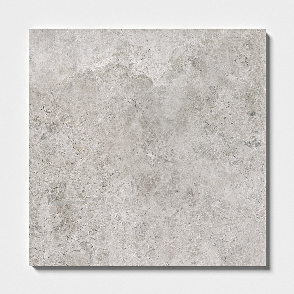 Tundra Gray  Honed Marble Tiles 457x457x12mm