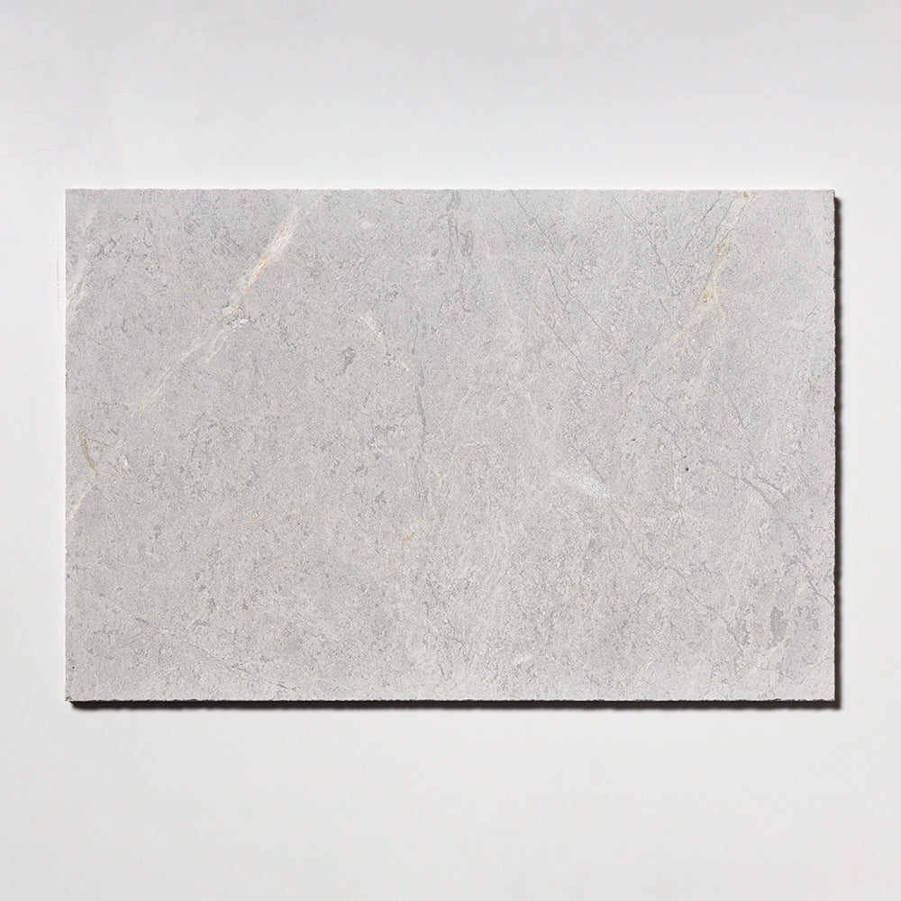 Tundra Gray Tumbled Marble Floor Wall Tile – 406 × 610 × 12 mm