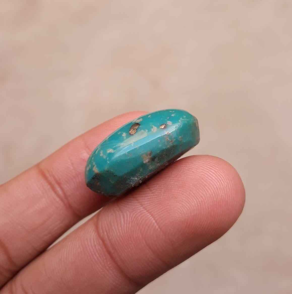 29ct Natural Turquoise - Matrix Turquoise - 29ct-25x15mm