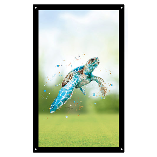 Nosy Turtle Garden Mirror