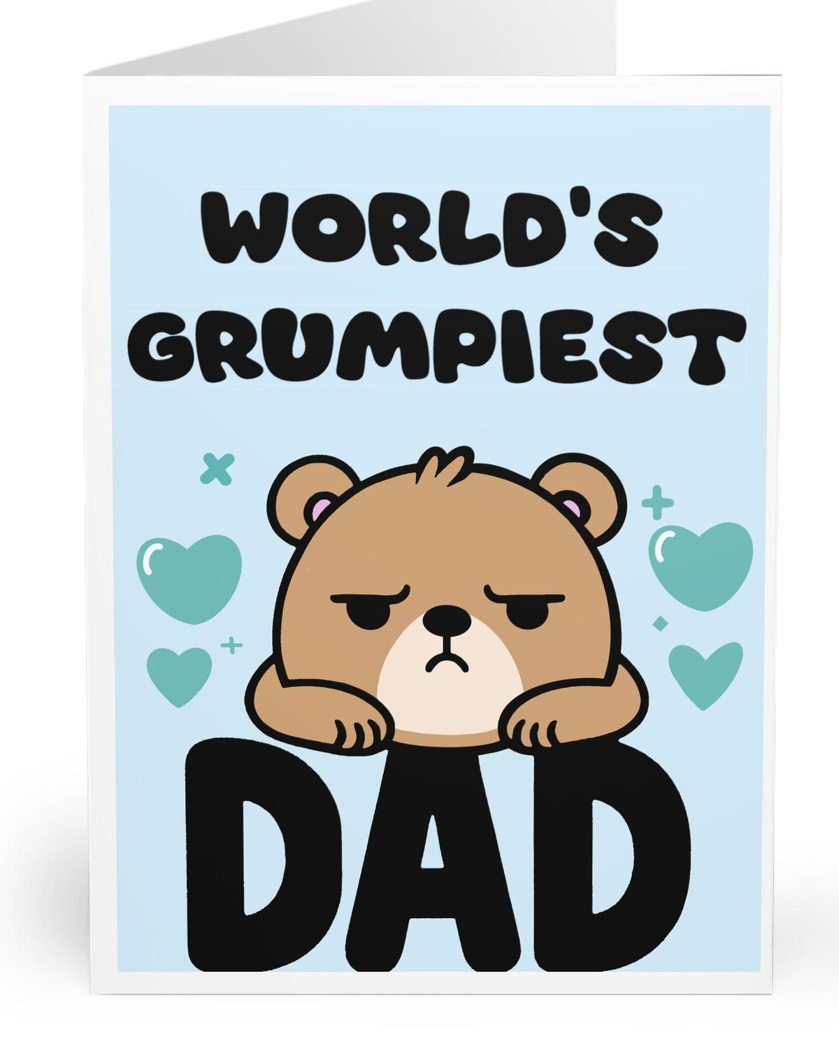 World’s Grumpiest Dad Card