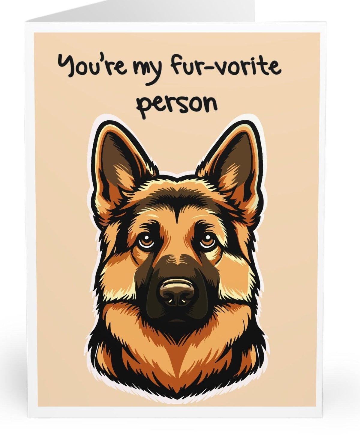 You're My Fur-vorite Person Card