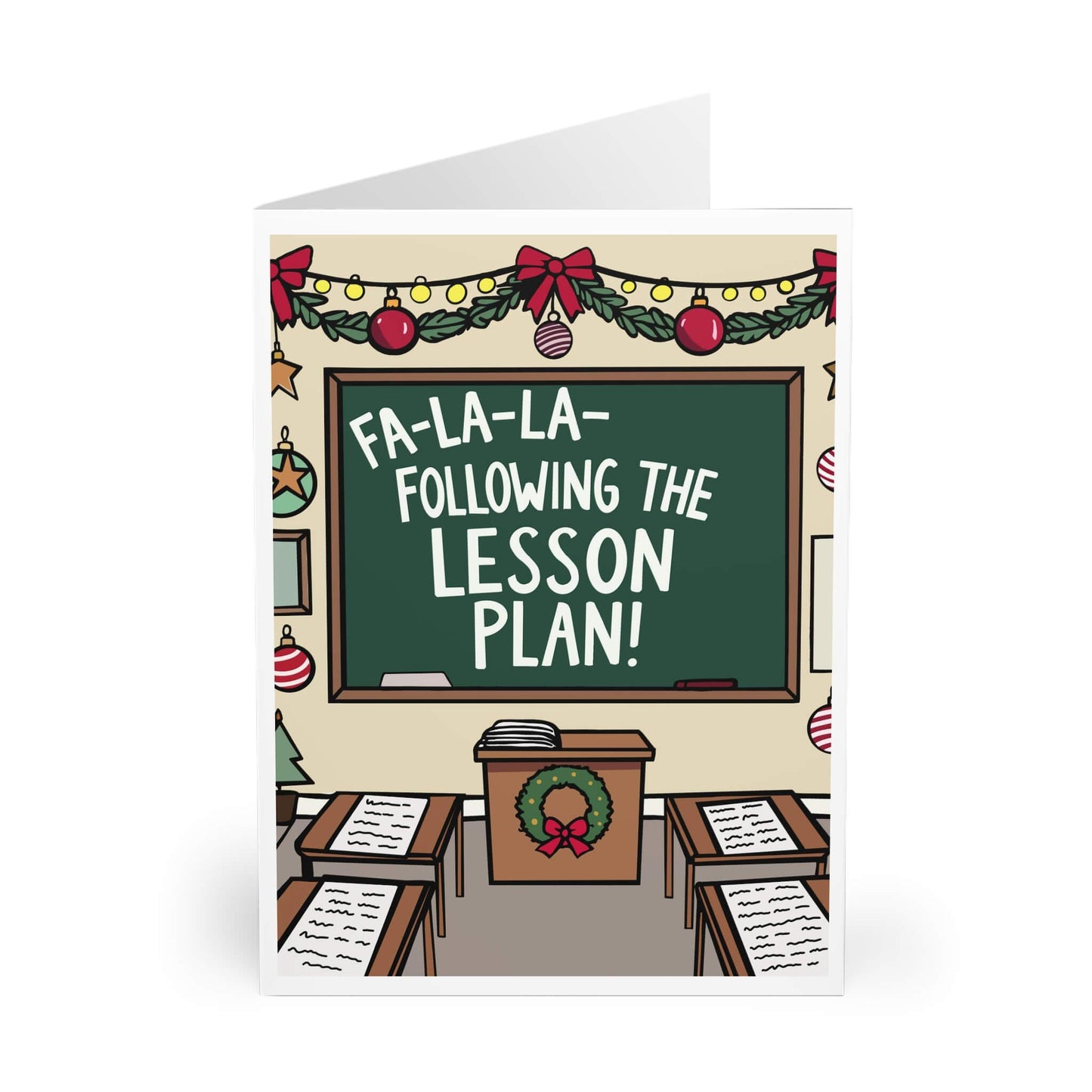 Fa-La-La Following the Lesson Plan Card