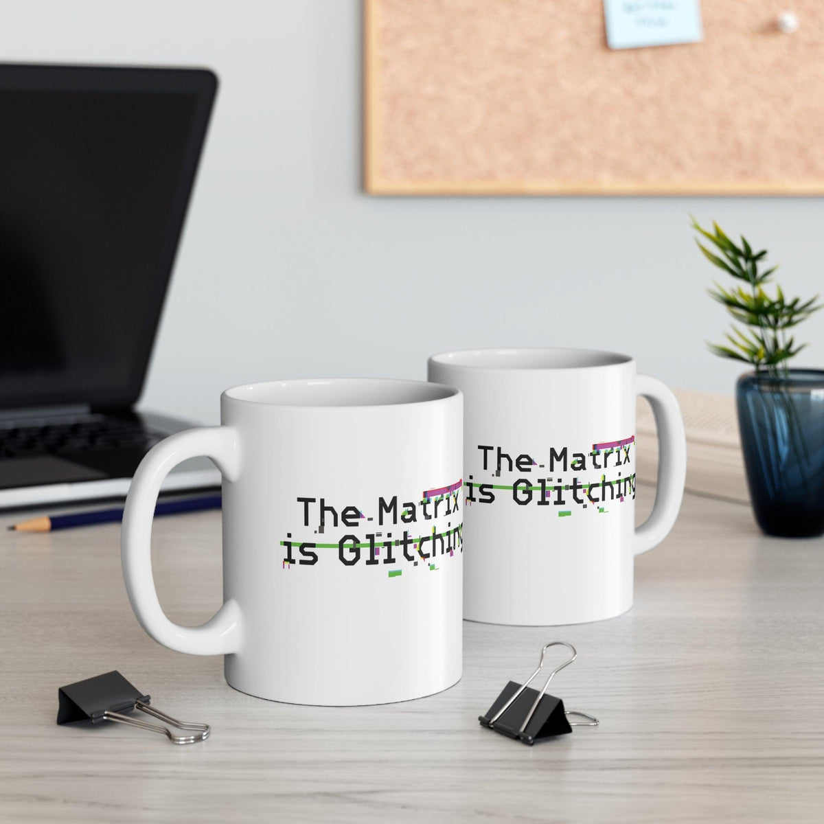 The Matrix Is Glitching Mug