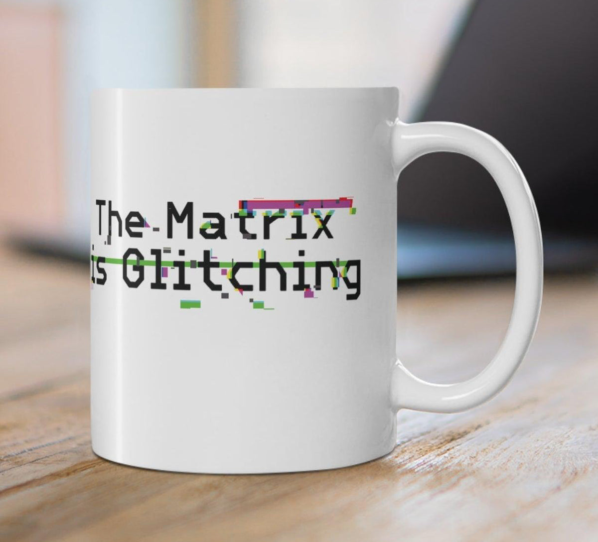 The Matrix Is Glitching Mug
