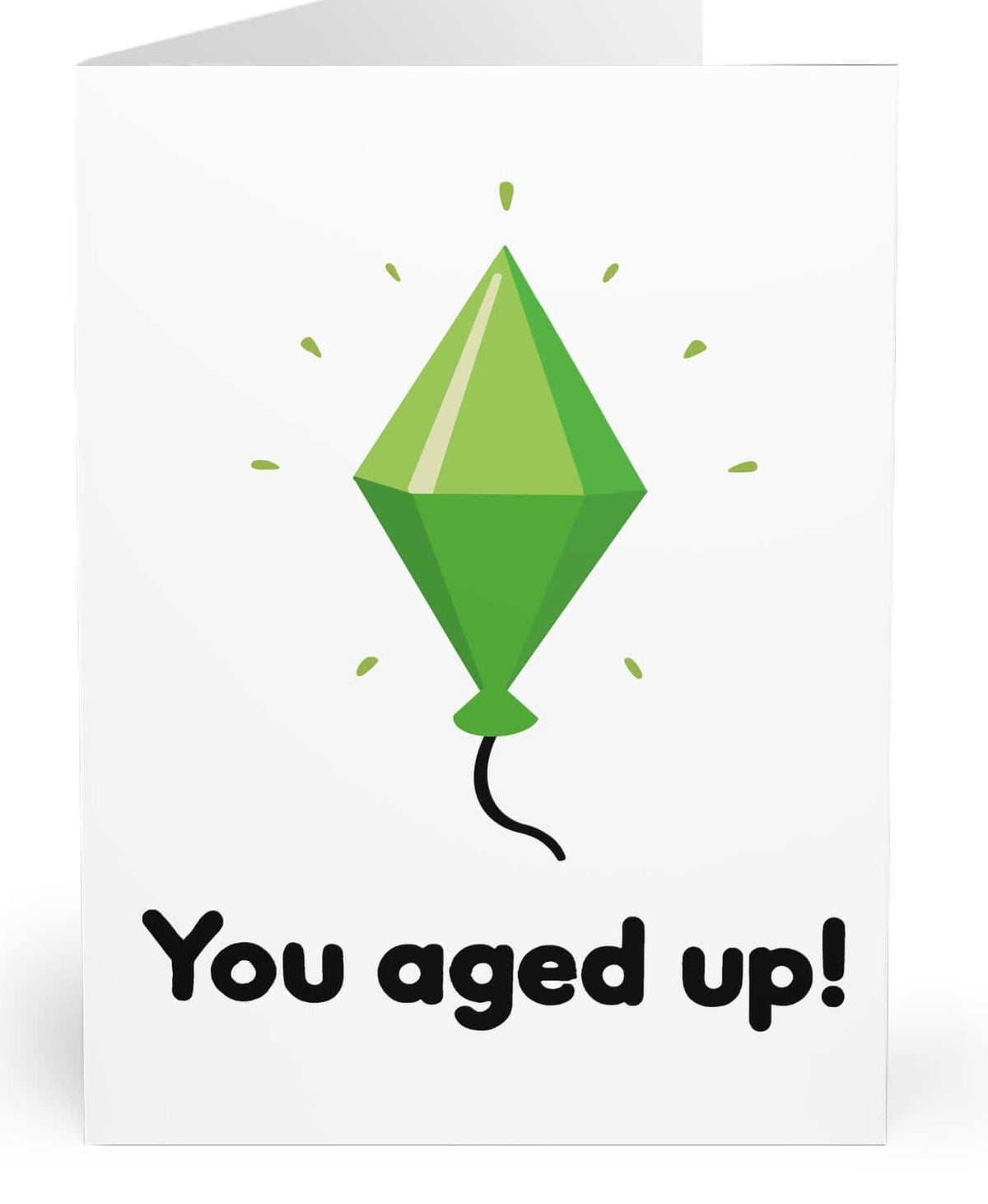 You Aged Up Birthday Card