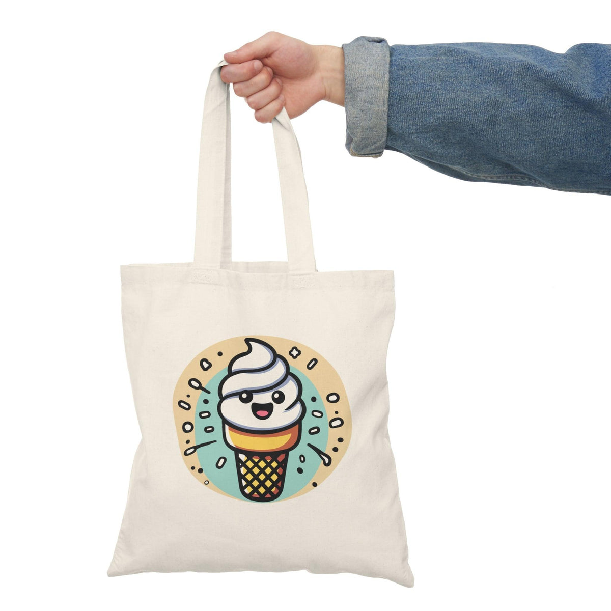 Cartoon Ice Cream Tote