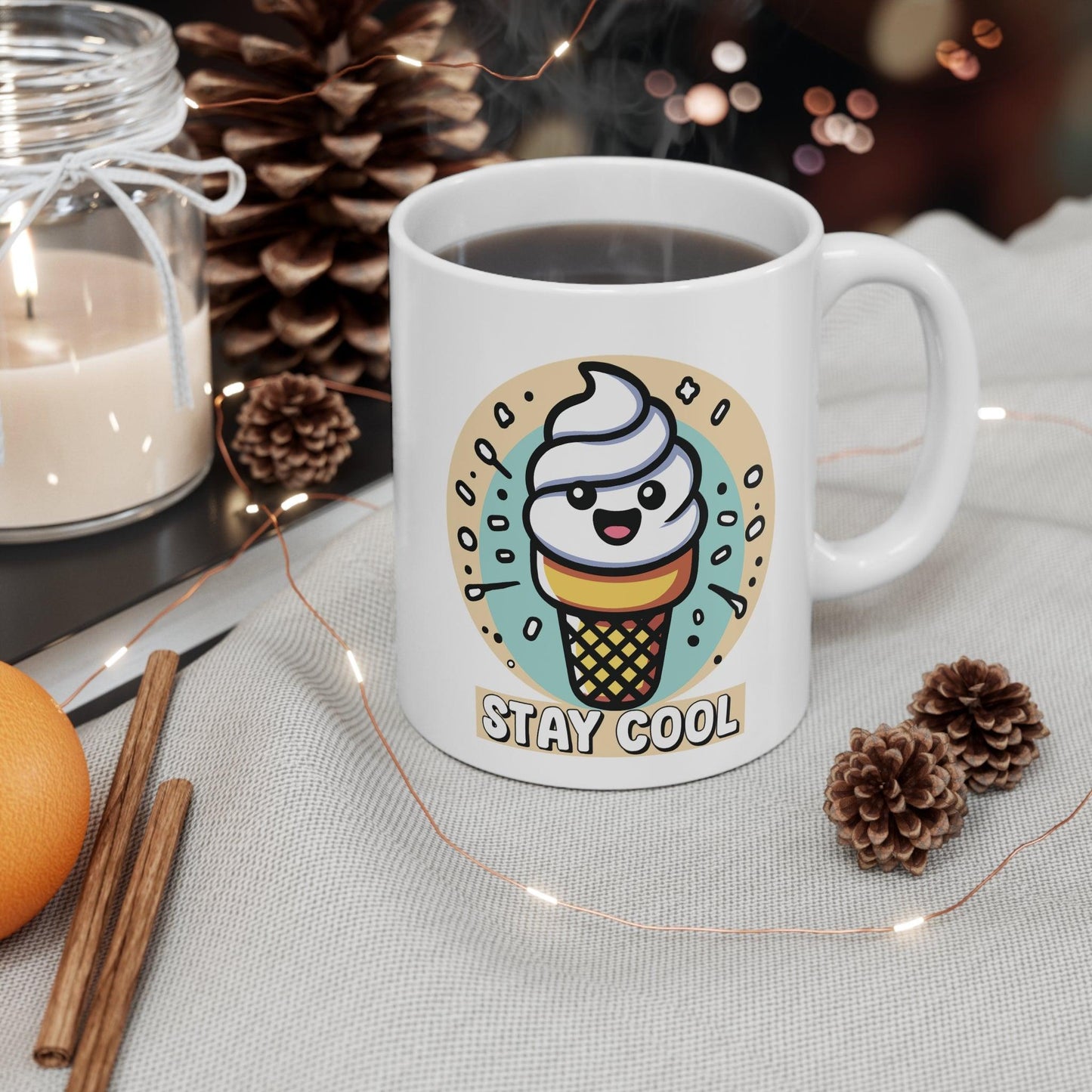 Stay Cool Ice Cream Mug.
