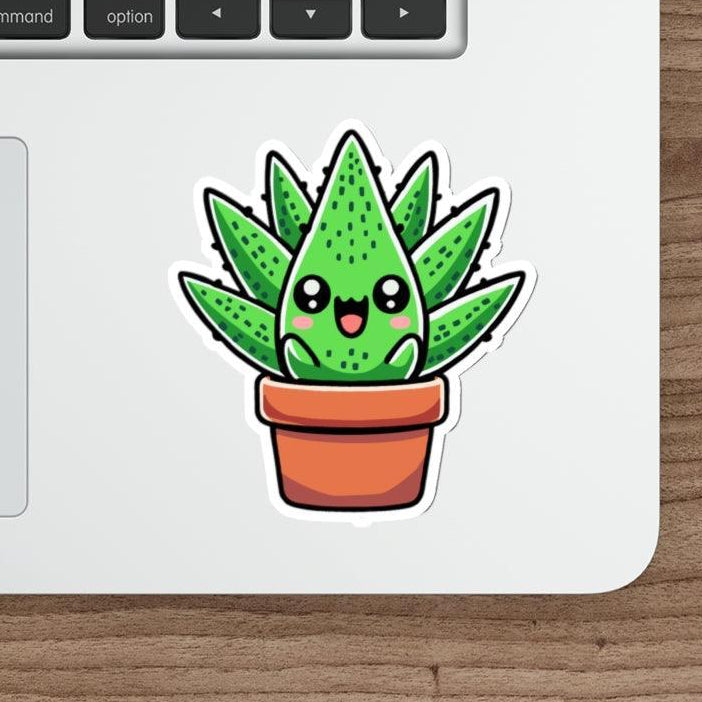 Cartoon Aloe Vera Sticker