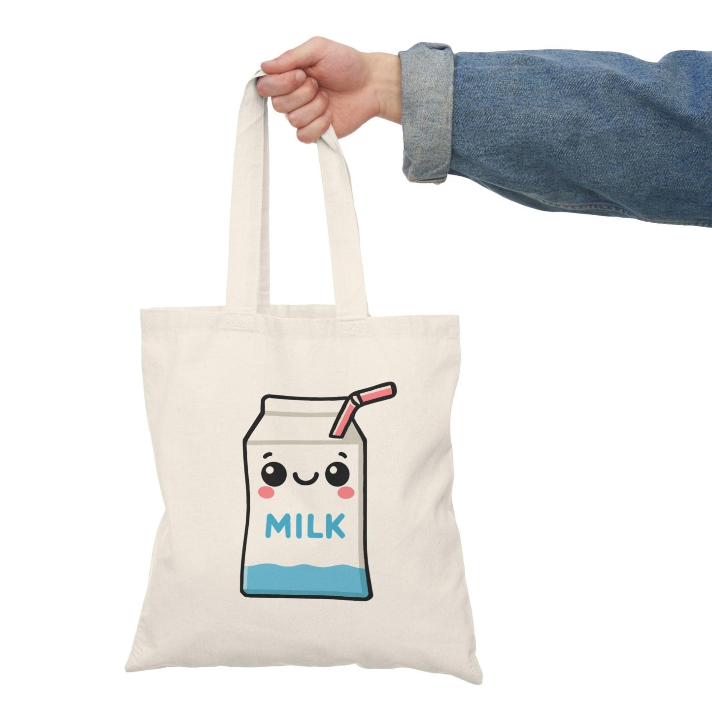 Cartoon Milk Carton Tote