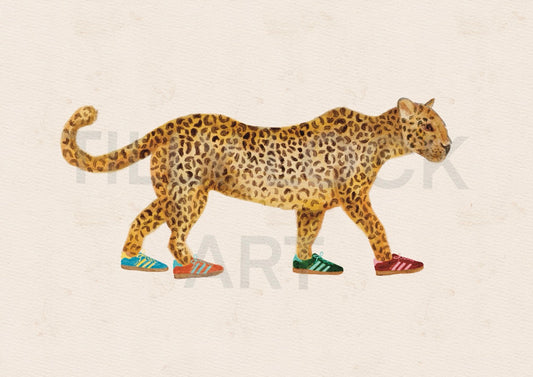 LEOPARD IN GAZELLES