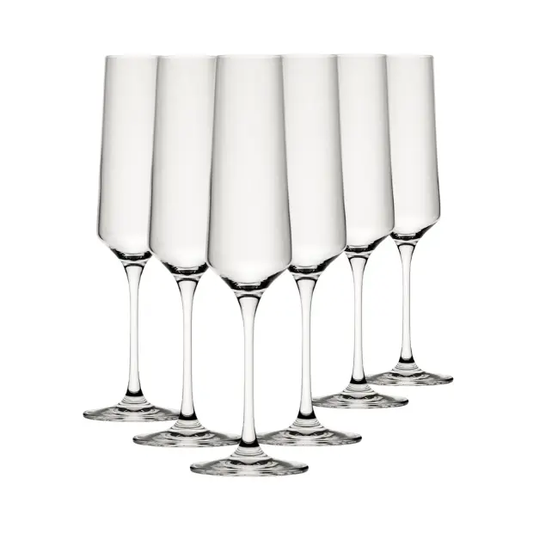 Murray Champagne Glasses - 220ml - Set of 6