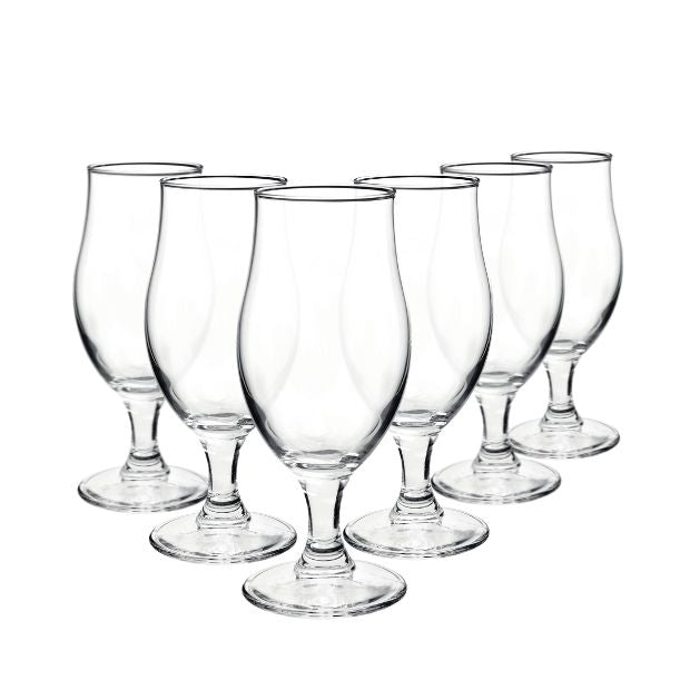 Bormioli Rocco Executive Beer Glasses - 530ml - Set of 6