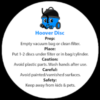 Dreams Unstoppables (Inspired) Scented Vacuum Hoover Discs x3 Individually Sealed