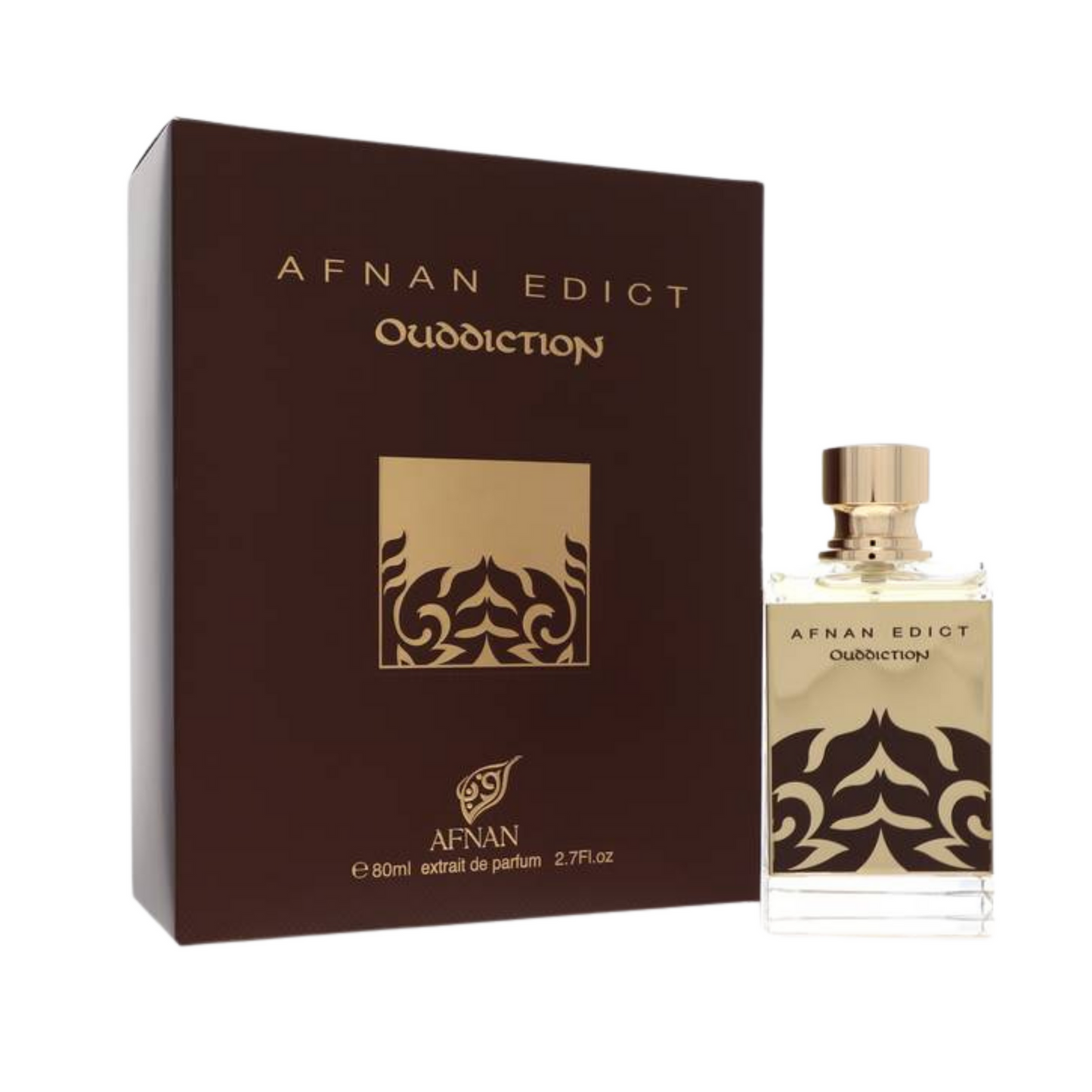 Afnan Perfumes Edict Ouddiction Eau de Parfum 80ml Spray