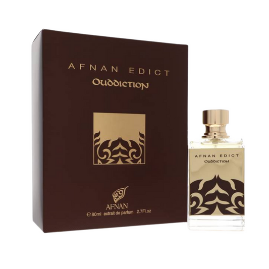 Afnan Perfumes Edict Ouddiction Eau de Parfum 80ml Spray