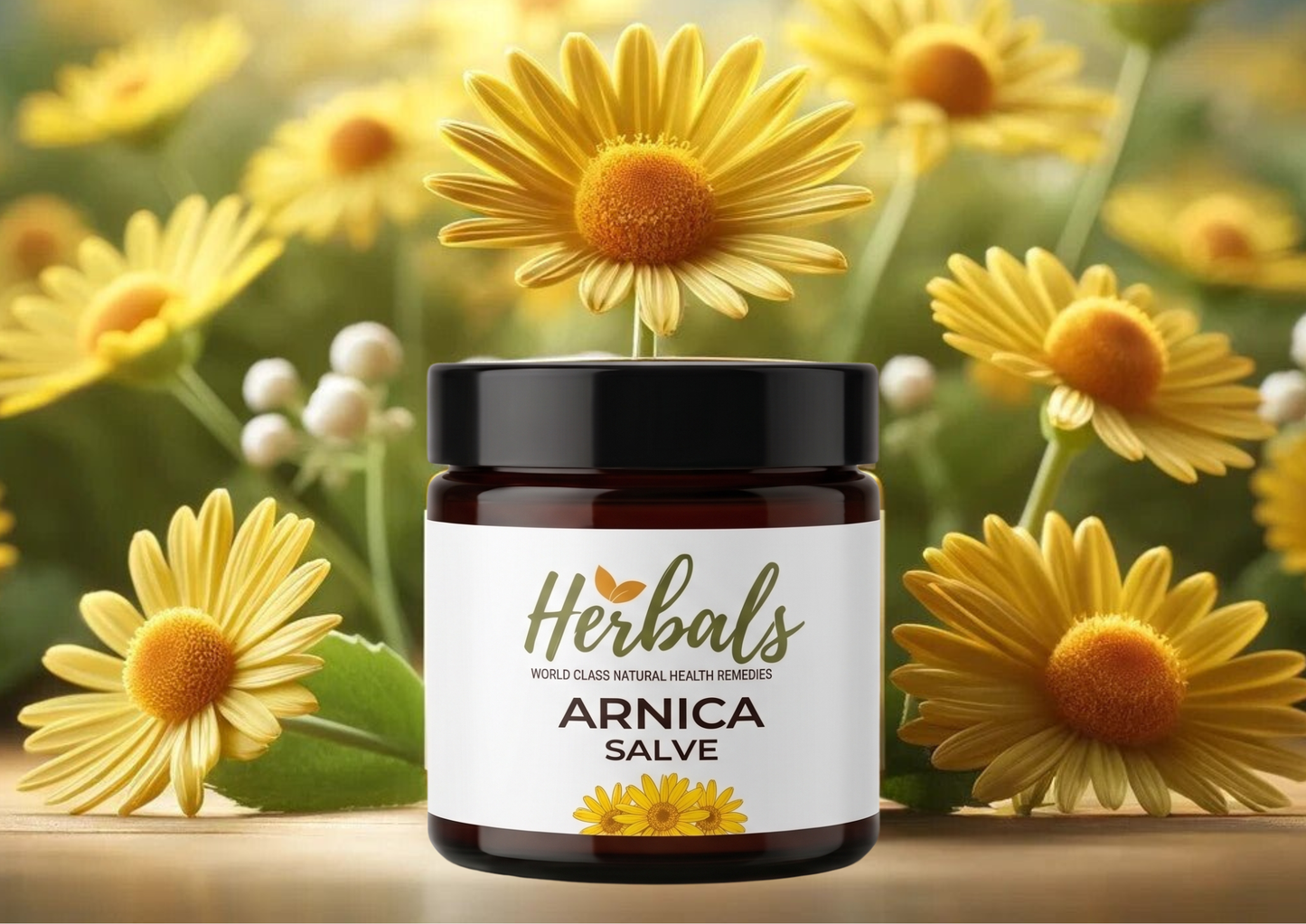 Handmade Arnica Balm Muscle Rub | Natural Pain Relief for Bruises & Sore Muscles