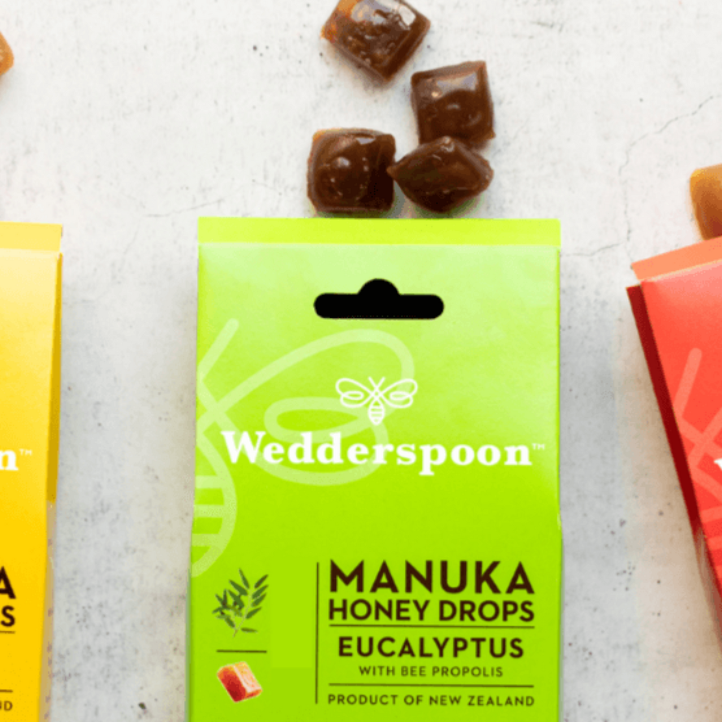Wedderspoon Manuka Honey Drops Eucalyptus Drops