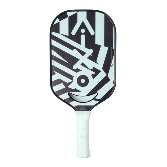 Aixo P14C Reaper Series Chaos Camo 18K Raw Carbon Pickleball Paddle