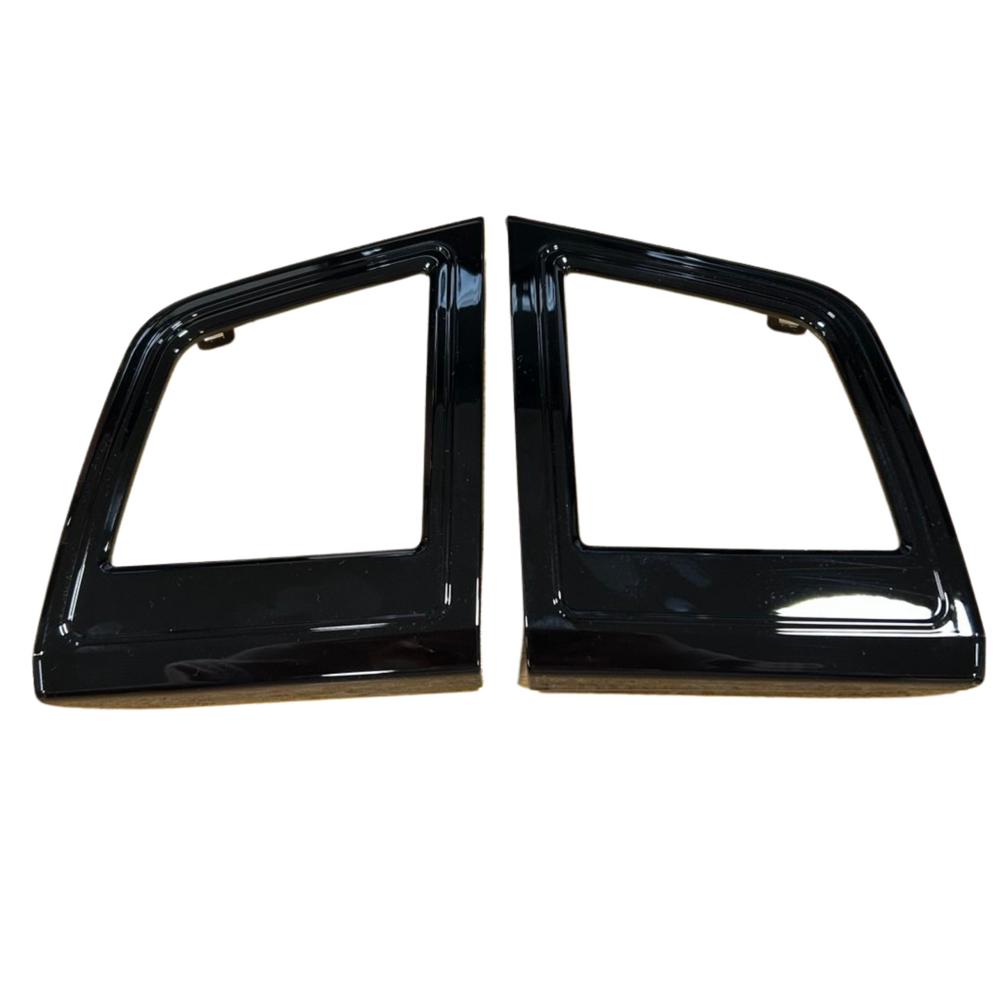 For VW T6 Transporter Dashboard Air Vent Trims (Set of 2) - Gloss Black | Van-X