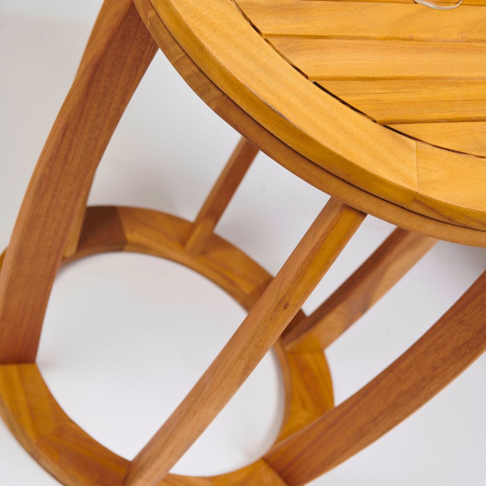 Abberley Acacia Wood Conversation Set – 2-Seater Garden Lounge Set